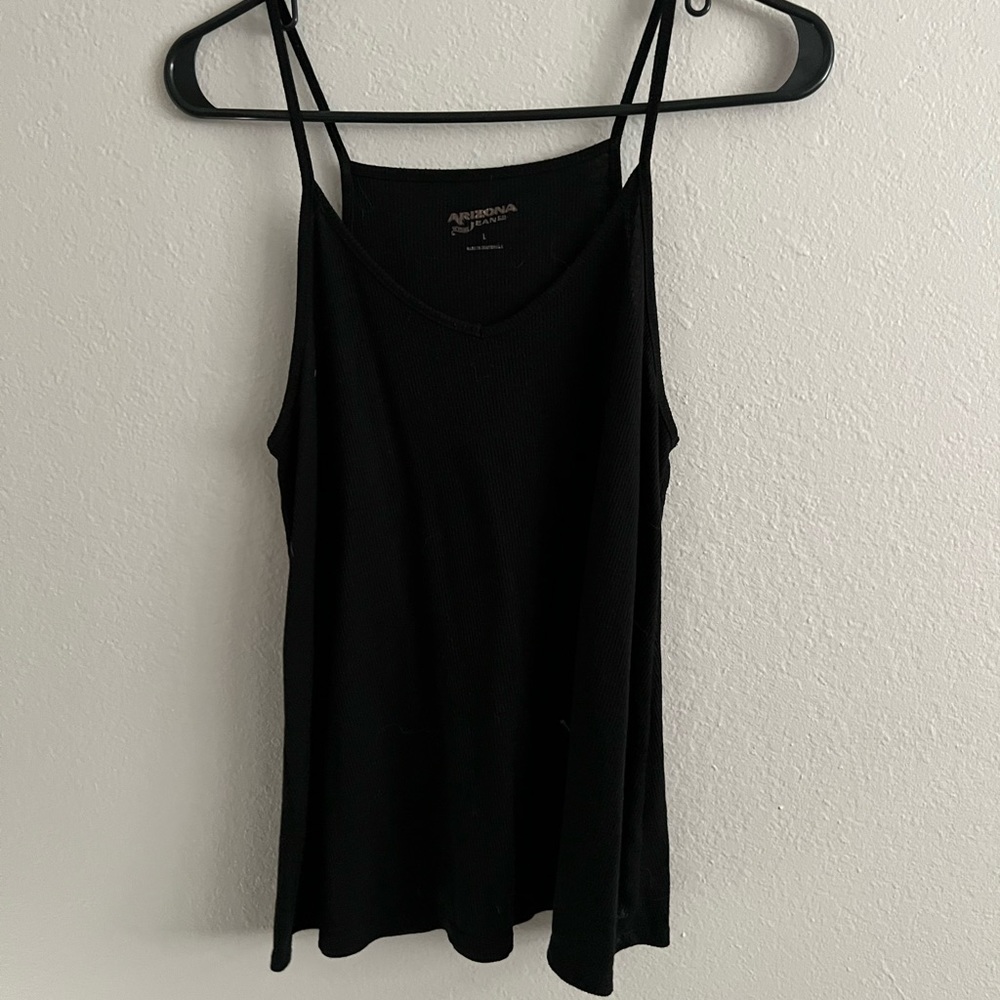 Black, flowy tank top